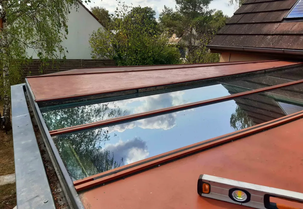 plancher-verre